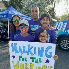 Team Page: Walking for the Warriors
